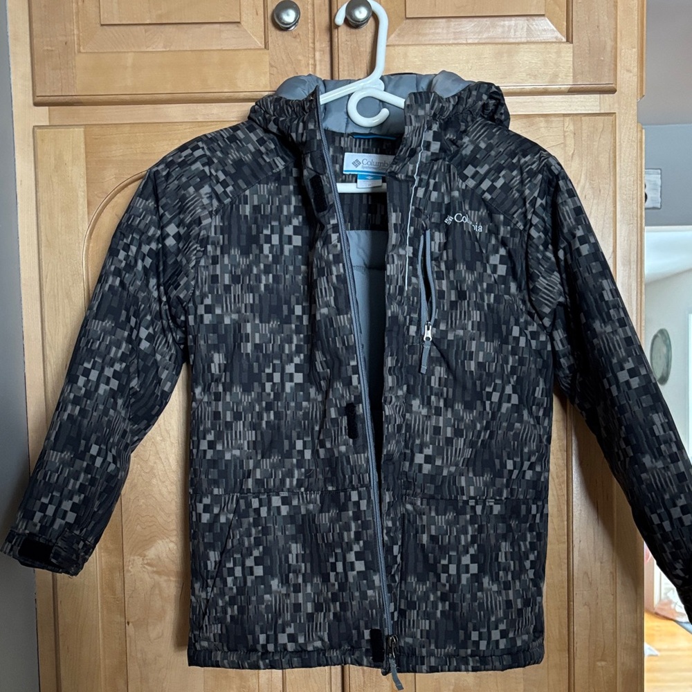Columbia Kids' Gray Geometric Coat